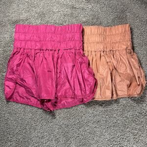 Two (2) Free People FP Movement Women’s The Way Home Shorts Size Small